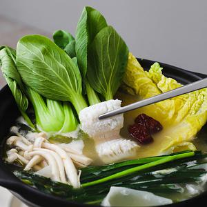 [롯데백화점]자연맛남 여수 갯장어 샤브샤브용 하모 (300g/2인분/육수티백/초장모듬)