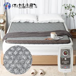 한일의료기 그래핀 탄소매트 전자파없는 침대 전기매트 거실 두꺼운 온열 전기장판 분리난방