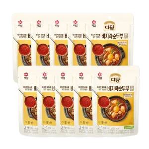 [하프클럽/CJ제일제당]다담 순두부찌개양념 130g x10개