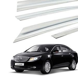 [풍절음저감형] 알페온 전용 썬바이저 크롬 몰딩 4p -국산 오토크로바 정품
