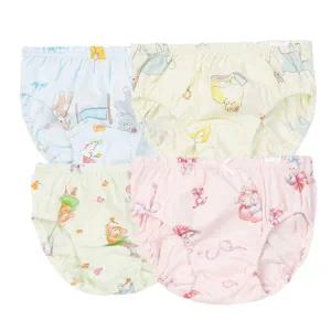 [롯데백화점]오가닉맘 와일핑여아팬티4종세트 MJSUUP09-SET