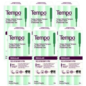 동아제약 템포 내추럴 레귤러8p x 6개