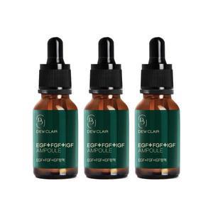 듀끌레어 EGF+FGF+IGF원액 피부자생 앰플 10ml 2+1