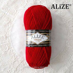 앨리제 슈퍼라나 클라식/겨울니트실 목도리실 모자실