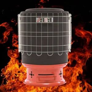 [신일금속] 연탄난로 3구9탄 SL-39 난방기 화목난로 화로 화덕 바베큐 업소용 가정용