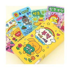 캐릭터 부적카드 세트 대용량 행운 편지카드 30매