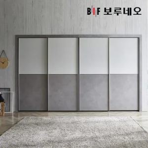 루벤 슬라이딩 붙박이장 360cm 12자