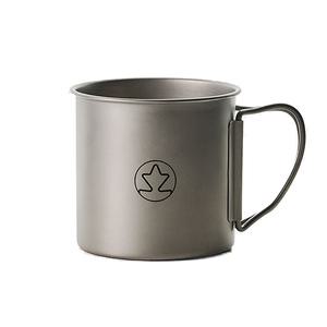 빈플러스 스테인리스 캠핑 머그컵 세트 파우치 포함, 1개