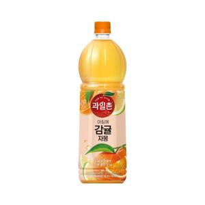 해태 과일촌 아침에 감귤자몽 1.5L 4개