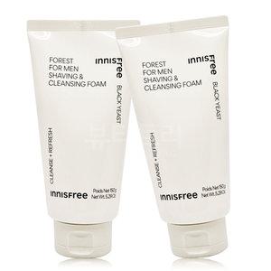 이니스프리 포레스트 포맨 쉐이빙 클렌징 폼 150g X 2개
