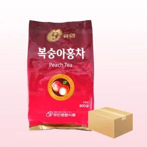 유안 복숭아홍차 900g x 12개(1박스) 자판기용 아이스티