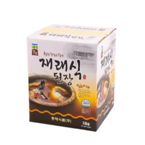 동해식품 강표 재래식된장 14kg 한식 업소용 강원도시골된장