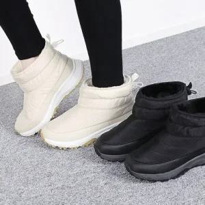 행텐 패밀리 패딩부츠 - 남녀공용 230-280mm 겨울 숏 방한화 발목 스트링조절 앵클 털부츠