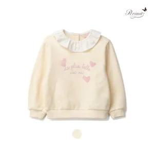 [대구백화점] [페리미츠] 아동 여아 하트 레터링 기모 맨투맨(P2442T170)