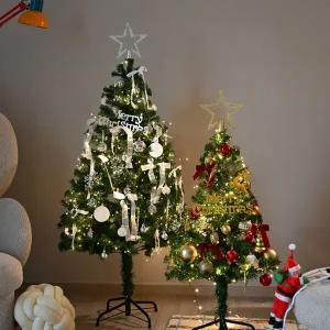 마이플랜트 크리스마스 풀세트 트리 1m 인테리어 소품 연말 홈파티 장식 전구포함
