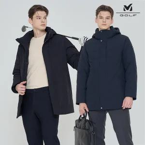 (대세는 코트다운)밀레골프 남성 인퀼팅 헤비다운 1종