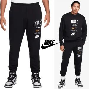 나이키 그래픽 힙스터 남성 플리스 기모조거팬츠