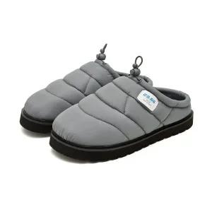 23.65패딩슬리퍼 커플 겨울 보아털 뮬 남성 여성 실내 실외 따뜻한 클로그 그레이 슬라이드 방한화 RB702