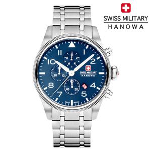 스위스밀리터리 하노와 100M 방수 남성 손목시계 SMWGI0000403
