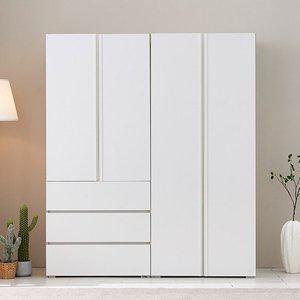 트리플 모던하임 LPM 키큰장_1600 3단서랍 옷장 세트