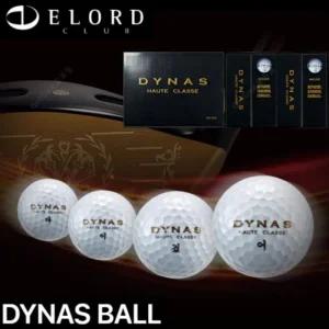 코오롱정품 엘로드 다이너스 2피스 12구 골프공 화이트볼 (12구) 고반발골프공