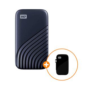 웨스턴디지털 WD My Passport SSD Blue 외장 메모리 2TB 대용량 휴대용 ENL