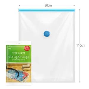 밸브형 진공 의류 이불 압축팩 특대형 5P