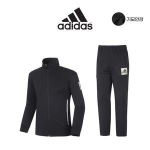 아디다스 컴뱃스포츠 마샬아츠 기모 트레이닝 세트 TR110 BK(블랙) 남녀 운동복 슬림핏 겨울용