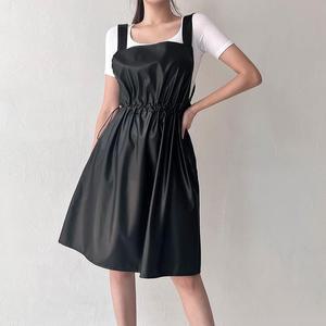 여자 레자원피스 스트링 끈 미니원피스_3