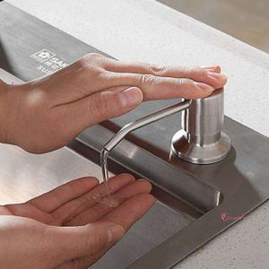 대용량세제주방 호스 펌프 매립 싱크대 디스펜서 업소 세제통uvw126