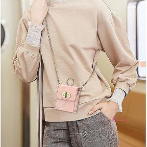 Z플립가방 레더 핸드폰 지갑 미니백 크로스백 파우치 제트플립 지 체인 스트랩 가죽ijk799