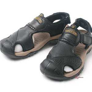 남자샌들 소가죽 빅사이즈 신발 여름 스포츠 290 남성 앞막힌 아웃도어 샌달 여름용abc448