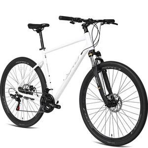 SRD 알루미늄 서스펜션 하이브리드자전거 RH1 700C 시마노21단 디스크 무료 완조립