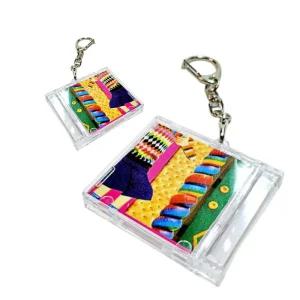 NFC 미니 씨디 키링 만들기 악세사리 앨범 바로가기 케이스 음악 뮤비 제작