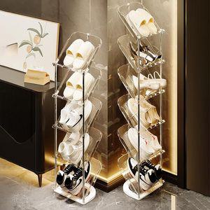 조립식 신발장 사무용 가정용 기숙사 간이 투명 경사형 신발 정리 수납