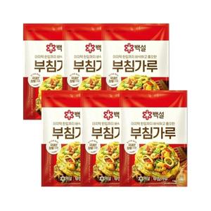 백설 부침가루 1kg x6개