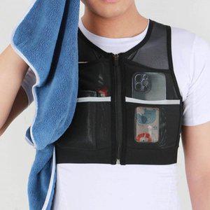 [기타]빛반사 안전 런닝 조끼 야간 메쉬 포켓 스포츠 베스트 (WFFQKM7)