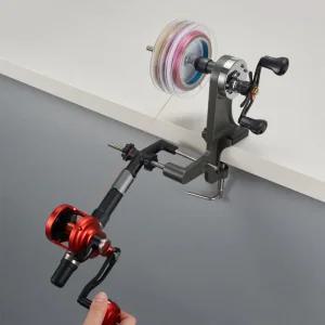 낚시줄감개 최고급형 라인 와인더 샤프트 거치대 낚시줄감기 제일정공 동일