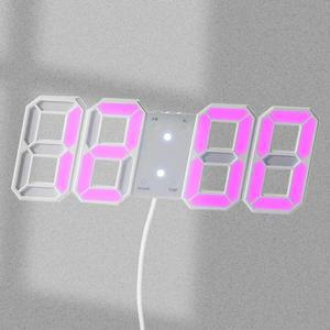 [BZJKRSPU_4B]핑크 예쁜벽시계 usb벽시계 고급벽시계