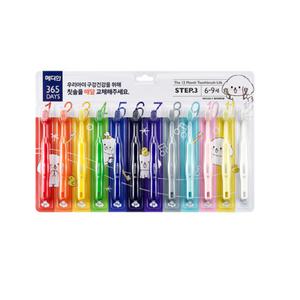 아모레퍼시픽 메디안 키즈 365DAYS 어린이 아기 칫솔 6-9세