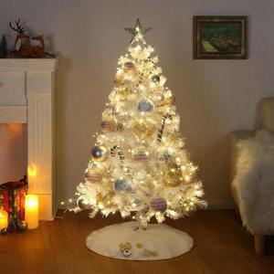 [BZJL7892_4C]120cm 슈가버블 화이트 트리 풀세트 전구포함