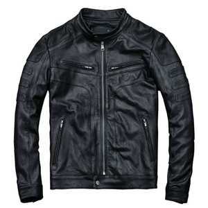 봄 가죽 라이더 자켓 천연 양가죽 남자 점퍼 20대 남성