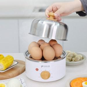 키친아트 계란찜기 1단 타이머 SUS304 올스텐 에그쿠커 미니 멀티 찜기 1577S1