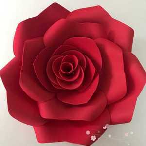 대형 꽃 장미 자이언트플라워 페이퍼 종이꽃 포토존