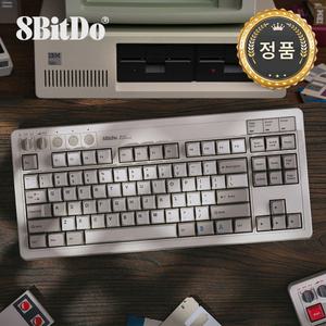 [국내정품] 8Bitdo 레트로키보드 타자기 무선 기계식 키보드 M 영문 백축V2