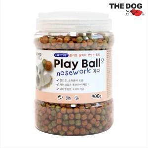 더독 플레이볼 노즈워크 간식 900g 야채 부드러운 대용량 강아지 간식