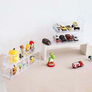 피규어 토미카 안경 화장품 소품 진열대 클리어 선반 (WFFTFCT)