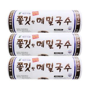 새한식품 쫄깃한 메밀국수 1kg x 3개