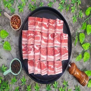 칠레산 돼지고기 삼겹살 대패삼결살 제육용 두께 5mm 1kg
