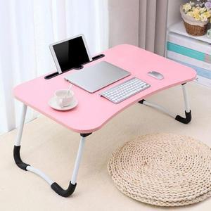 슬림 노트북 미니 책상 베드트레이 스탠드 좌식 베드 접이식 보조 거실 테이블